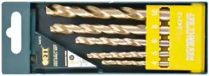 ЭЛМАКС - Сверла по металлу HSS, титановое покрытие, набор 6 шт. (FIT IT) элмакс, электротехника, кабель, светотехника, elmax.pro