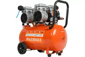 Компрессор Patriot поршневой безмасляный WO 50-300 , 300 л/мин, 8 бар, 2000 Вт, 50 л, быстросъем и "