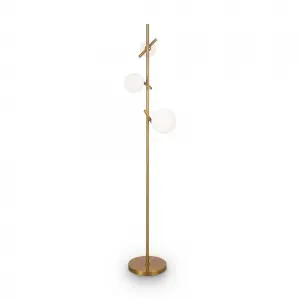 Freya Modern Blossom Напольный светильник (торшер) Латунь