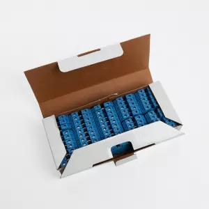 ЭЛМАКС - Зажим наборный изолированный (винтовой) ЗНИ - 6,0, JXB 6,0, синий, LD551-2-60 элмакс, электротехника, кабель, светотехника, elmax.pro