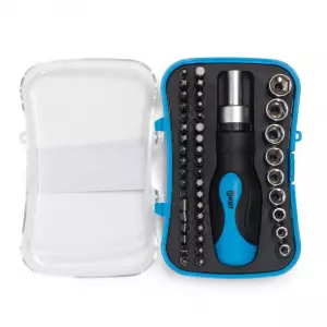 Набор отвертка с битами НБ-46 серия МАСТЕР (КВТ)