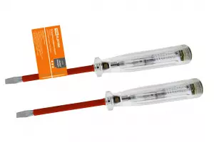 ЭЛМАКС - Отвертка-пробник (индикатор) 150 мм, 100-500В "ЭкспертЭлектрик" TDM элмакс, электротехника, кабель, светотехника, elmax.pro