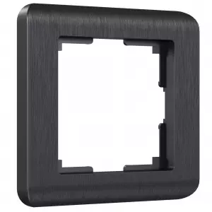 ЭЛМАКС - W0012104/ Рамка на 1 пост Stream (графит) элмакс, электротехника, кабель, светотехника, elmax.pro