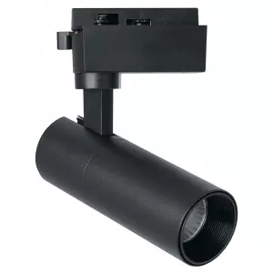 ЭЛМАКС - Светильник трековый светодиодный на шинопровод 24W, 2160 Lm, 4000К, 35 градусов, черный, AL140 со вс элмакс, электротехника, кабель, светотехника, elmax.pro