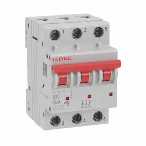 Выключатель автоматический модульный YON MD63-3C40-10 10kA Выключатель автоматический модульный YON MD63-3C40-10 10kA