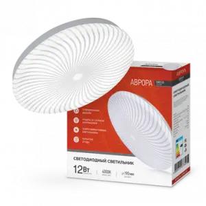 ЭЛМАКС - Светильник светодиодный серии DECO 12Вт 230В 4000К 780лм 210х50мм АВРОРА IN HOME элмакс, электротехника, кабель, светотехника, elmax.pro