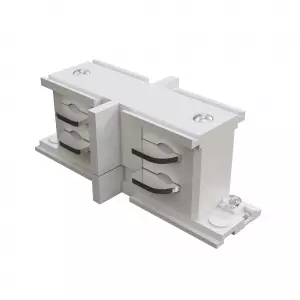 Коннектор прямой внутренний Trinity белый