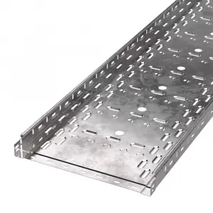 Лоток перфорированный Стандарт 400х50х3000 (1,0 мм) (6 м/уп) Промрукав Лоток перфорированный Стандарт 400х50х3000 (1,0 мм) (6 м/уп) Промрукав