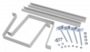 ЭЛМАКС - Комплект крепления металлокорпуса к столбу скобой IEK элмакс, электротехника, кабель, светотехника, elmax.pro