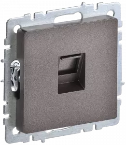 ЭЛМАКС - BRITE Роз. комп. RJ45 кат.6 РК11-БрТБ бр. IEK элмакс, электротехника, кабель, светотехника, elmax.pro