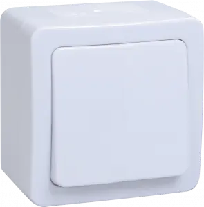 Гермес PLUS Выключатель одноклавишный ВС20-1-0-ГПБ наружный IP54