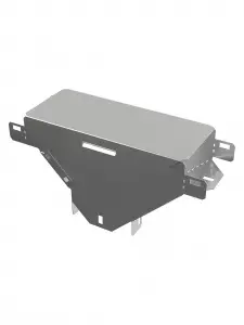 Ответвитель Т-образный вертикальный вниз боковой 50х500 мм TDM