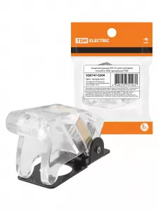 ЭЛМАКС - Защитная крышка для тумблеров SAC-01 типа KN и ASW прозрачная TDM элмакс, электротехника, кабель, светотехника, elmax.pro