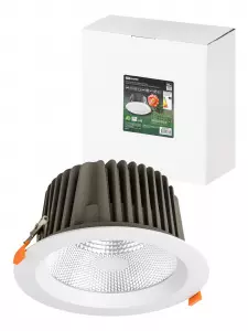 ЭЛМАКС - Светильник встраиваемый "Даунлайт" LED DCL-01-050 50 Вт, 4000 К, 80 Ra, IP20, прозрачный расс., TDM элмакс, электротехника, кабель, светотехника, elmax.pro