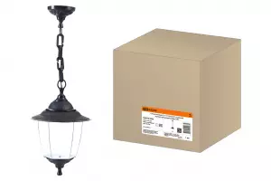 ЭЛМАКС - Светильник Прага Эл-11-70 60 Вт Е27 подвесной черный, прозрачный плафон TDM элмакс, электротехника, кабель, светотехника, elmax.pro