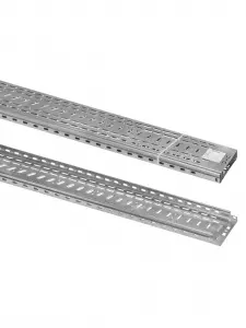 Лоток перфорированный 35х200х3000-0,7 мм TDM