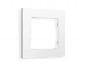 ЭЛМАКС - Рамка ALFA Techno (Белый матовый) 1-ая AF220121 элмакс, электротехника, кабель, светотехника, elmax.pro