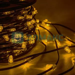 ЭЛМАКС - Гирлянда "LED ClipLight" 12V 150 мм, цвет диодов Желтый элмакс, электротехника, кабель, светотехника, elmax.pro