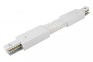 ЭЛМАКС - Коннектор гибкий для шинопровода TLC-01-WH-G, белый, TDM элмакс, электротехника, кабель, светотехника, elmax.pro