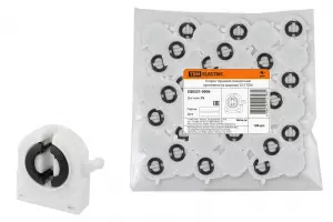 ЭЛМАКС - Патрон торцевой поворотный (крепление на защелки) G13 TDM элмакс, электротехника, кабель, светотехника, elmax.pro