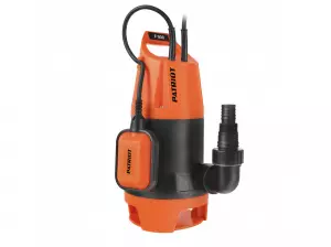 Насос дренажный PATRIOT F 900 д/грязн.воды, корпус - пластик, 900 Вт, 14000 л/час.