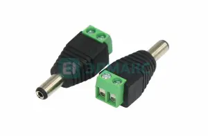 ЭЛМАКС - РАЗЪЁМ питания штекер 2.1х5.5 с клеммной колодкой (блистер) REXANT элмакс, электротехника, кабель, светотехника, elmax.pro