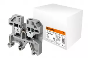 ЭЛМАКС - Зажим наборный ЗНИ-2,5мм2 (JXB25А) серый TDM элмакс, электротехника, кабель, светотехника, elmax.pro