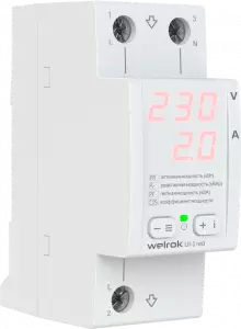 ЭЛМАКС - Вольтамперметр Welrok UI-1 red элмакс, электротехника, кабель, светотехника, elmax.pro