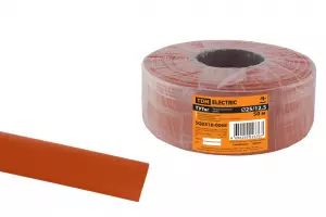 ЭЛМАКС - Термоусаживаемая трубка ТУТнг 25/12,5 красная (50 м/ролл) TDM элмакс, электротехника, кабель, светотехника, elmax.pro