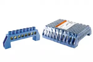 ЭЛМАКС - Шина "N" нулевая в изоляторе 6х9мм 8 групп TDM элмакс, электротехника, кабель, светотехника, elmax.pro