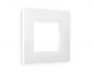 ЭЛМАКС - Рамка ALFA Qubi (Белый матовый) 1-ая AF250121 элмакс, электротехника, кабель, светотехника, elmax.pro