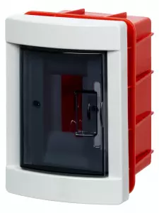 ЭЛМАКС - Бокс ЩРВ-ПМ-2 модуля, встраиваемый, АБС-пластик, IP40, Народный элмакс, электротехника, кабель, светотехника, elmax.pro