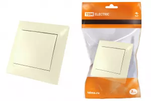 ЭЛМАКС - Выключатель 1 кл. 10А сл. кость "Лама" TDM элмакс, электротехника, кабель, светотехника, elmax.pro