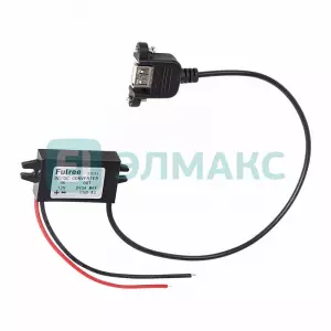ЭЛМАКС - Адаптер DC 12V - гн. USB-A 5V 3A REXANT элмакс, электротехника, кабель, светотехника, elmax.pro