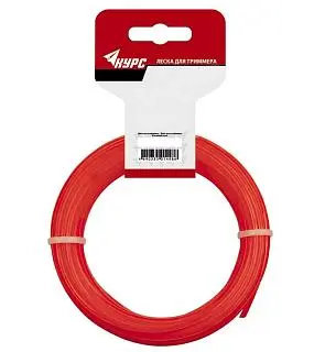 Леска для садовых триммеров "Звездочка" 2,4 мм х 15 м