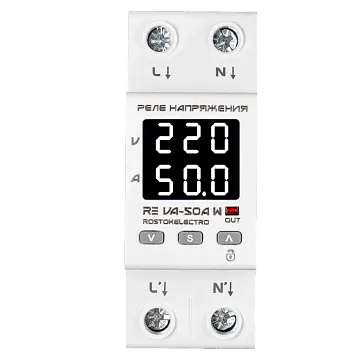 Реле напряжения/тока RE VА-50А W