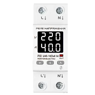 Реле напряжения/тока RE VА-40А W