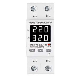 Реле напряжения/тока RE VА-32А W