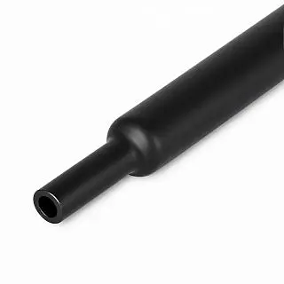 Трубка термоусаживаемая клеевая ТТК (3:1)-20/6 черная REXANT