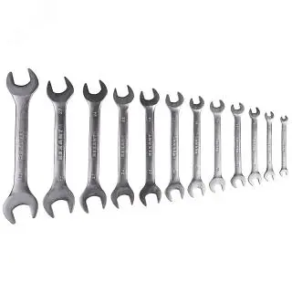 Набор ключей рожковых 6-32 мм 12 предметов REXANT