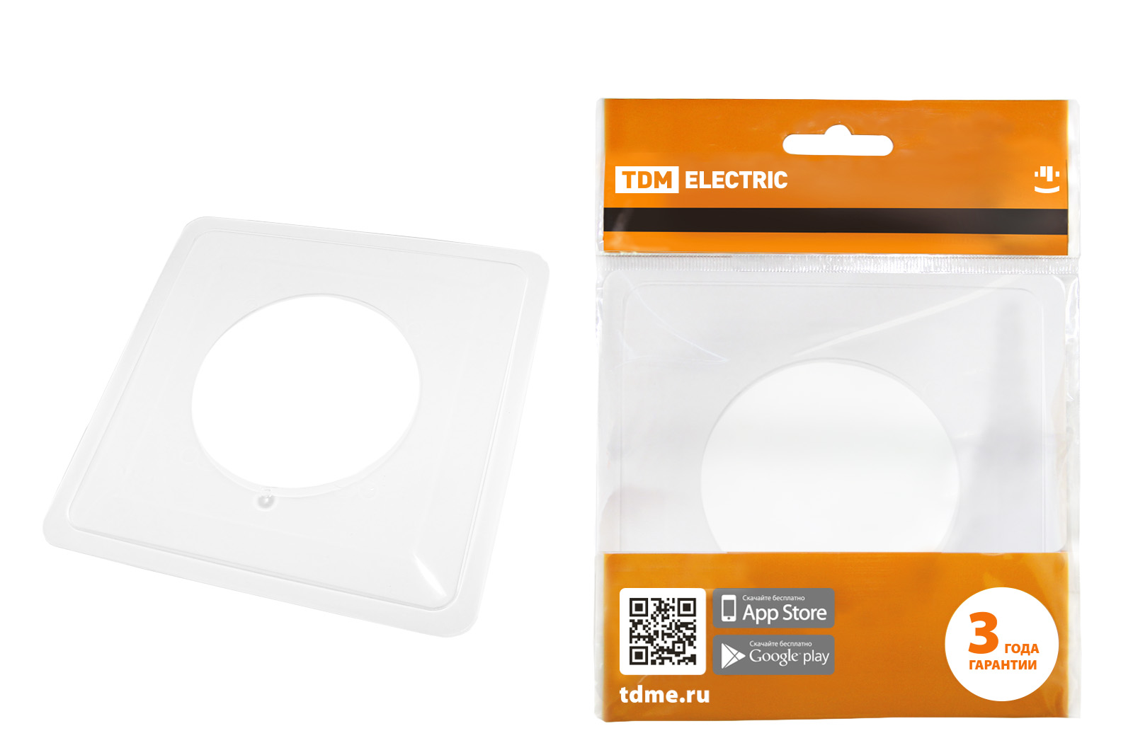 ЭЛМАКС - Одноместная защитная рамка для выключателей или розеток для защиты обоев 130х130 мм, прозрачная TDM элмакс, электротехника, кабель, светотехника, elmax.pro