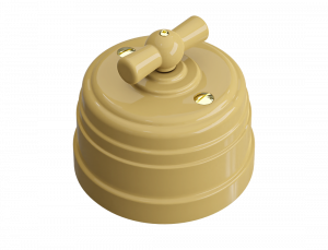 ЭЛМАКС - Выключатель пластиковый поворотный на два положения, для включения из 2-х мест (1-клавишный проходно элмакс, электротехника, кабель, светотехника, elmax.pro