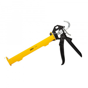 ЭЛМАКС - Пистолет для герметика Deli DL2370A Размер: 10 дюймов/250 мм. Сталь А3 + алюминий. элмакс, электротехника, кабель, светотехника, elmax.pro