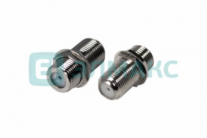 ЭЛМАКС - ПЕРЕХОД гнездо F - гнездо F "БОЧКА" REXANT элмакс, электротехника, кабель, светотехника, elmax.pro