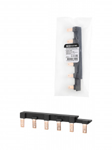 ЭЛМАКС - Шина соединительная наборная ШСН 2П 63А 3x2PIN(тип A) TDM элмакс, электротехника, кабель, светотехника, elmax.pro