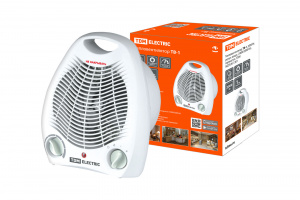 ЭЛМАКС - Тепловентилятор ТВ-1, 2000 Вт, регул. мощн. (1000/2000 Вт), термостат, TDM элмакс, электротехника, кабель, светотехника, elmax.pro