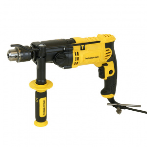 ЭЛМАКС - Дрель удар. Hanskonner, 1000Вт, 0-1100/3000 об, патрон 13мм, ДВЕ СКОРОСТИ, кабель 4м HID21100DS элмакс, электротехника, кабель, светотехника, elmax.pro