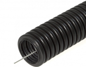 ЭЛМАКС - Труба ПНД гофрированная с зондом D20мм. (100м/уп) элмакс, электротехника, кабель, светотехника, elmax.pro