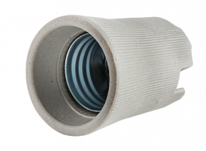 ЭЛМАКС - Патрон Е27 Д-002 керамический накладной IN HOME элмакс, электротехника, кабель, светотехника, elmax.pro