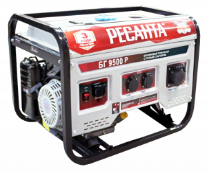 ЭЛМАКС - Электрогенератор БГ 9500 Р Ресанта элмакс, электротехника, кабель, светотехника, elmax.pro